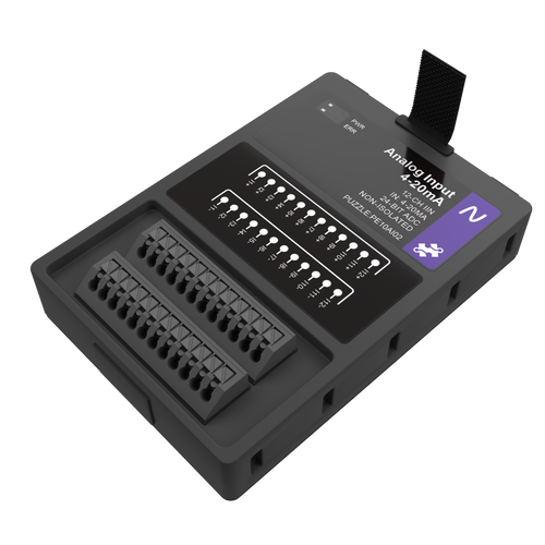 Analog Input: 4-20 mA, perspective view