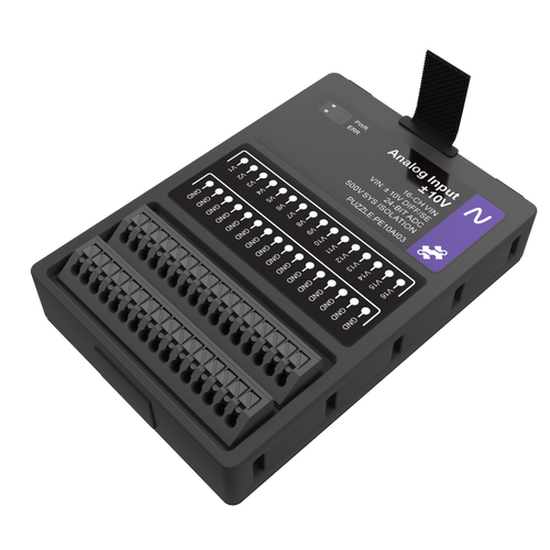 Analog Input: ±10 V, perspective view