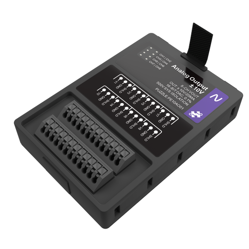 Analog Output: ±10 V, perspective view